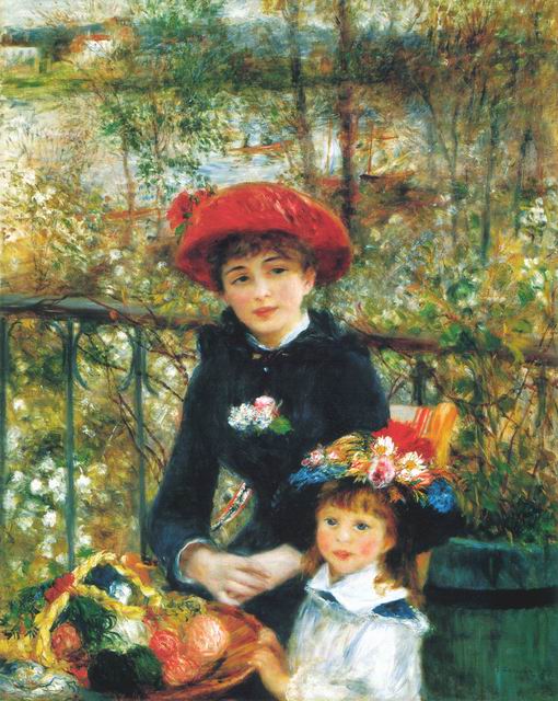 Two Sisters (On the Terrace), 1881