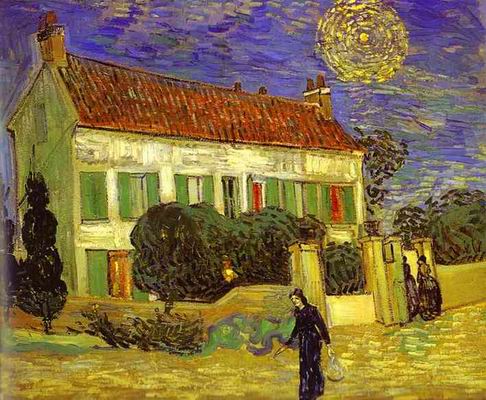 White House at Night, The,Auvers sur Oise: June, 1890