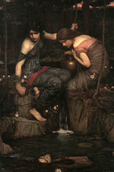 Women with water jugs