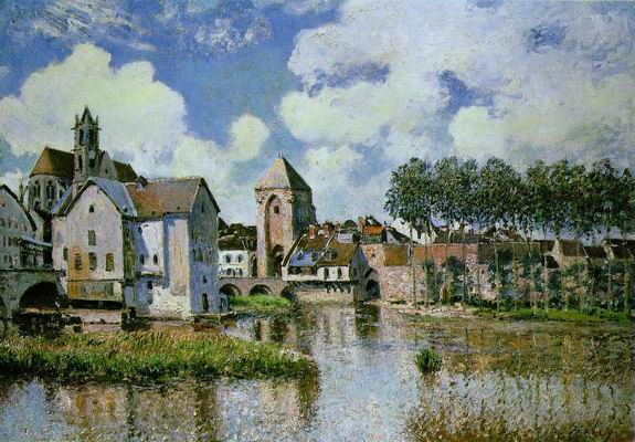 Moret sur Loing. 1891