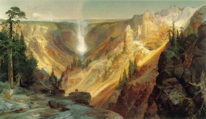 Grand Canyon of the Yellowstone, 1872