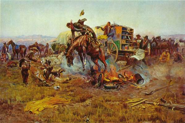 A Bronc to Breakfast 1912