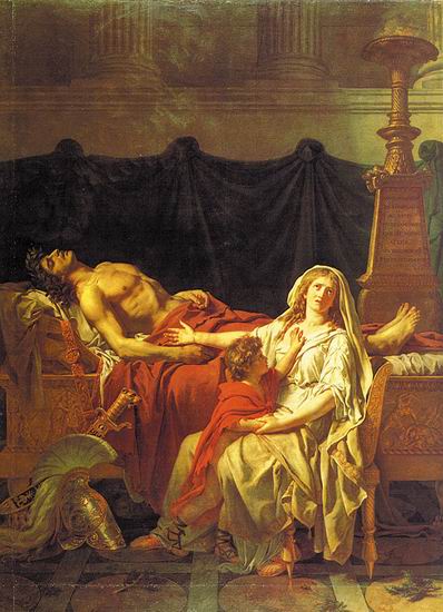 Andromache Mourning Hector cgf