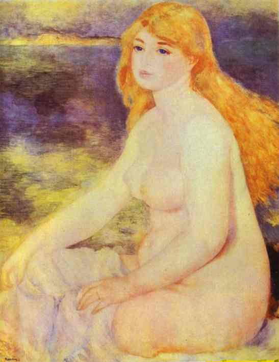 Blonde Nude. 1882.