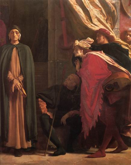 Dante in Exile (right detail)