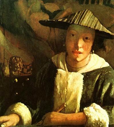 Girl with a flute,1665