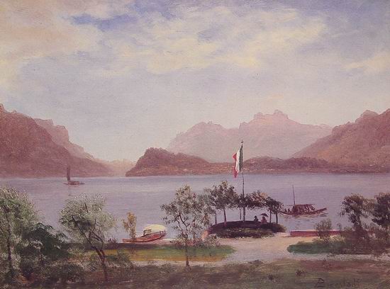 Italian Lake Scene