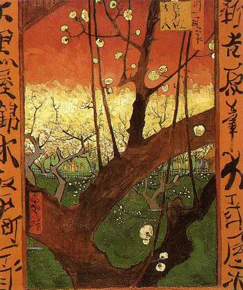 Japonaiserie: Flowering Plum Tree (after Hiroshige), Paris: September October, 1887