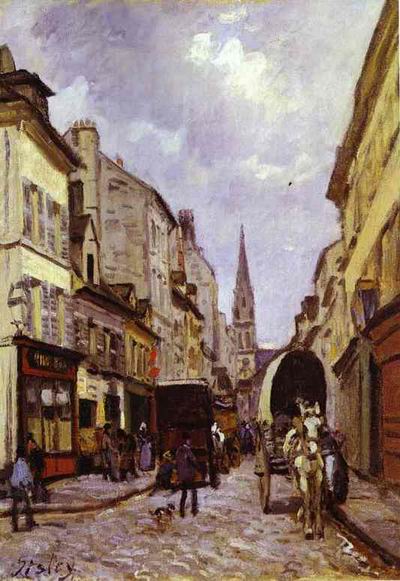 La Grande Rue, Argenteuil. 1872.