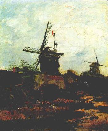 Le Moulin de Blute Fin,Paris: Summer, 1886