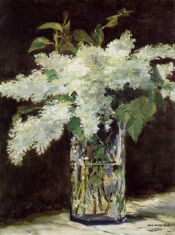 Lilacs in a Vase.c. 1882.