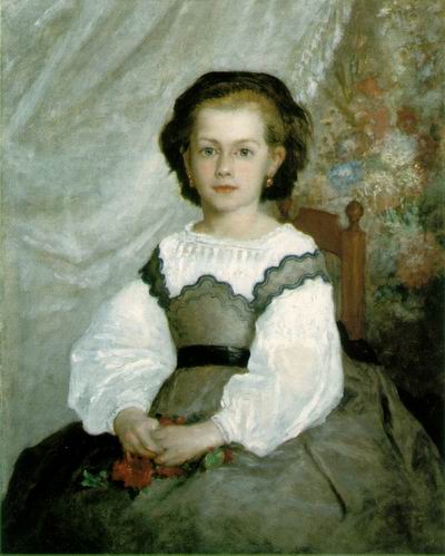 Little Miss Romaine Lacaux. 1864.