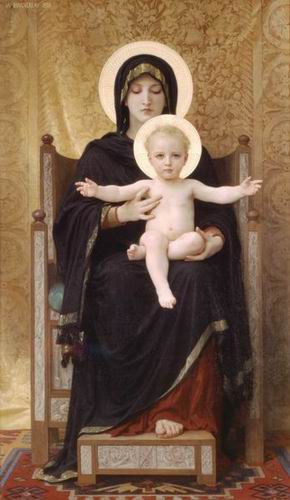 Madone assise, Translated title: The Seated Madonna. 1888