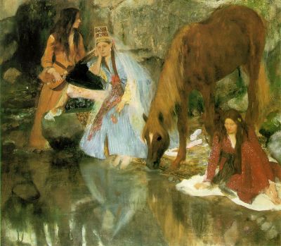 Mlle Fiocre in the Ballet The Source