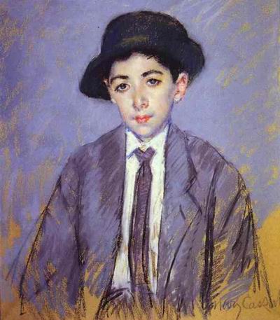 Portrait of Charles Dikran Kelekian at Age 12. 1910