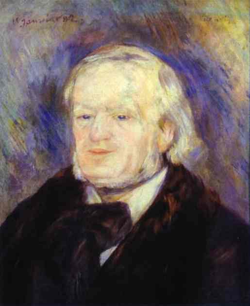 Portrait of Richard Wagner. 1882.