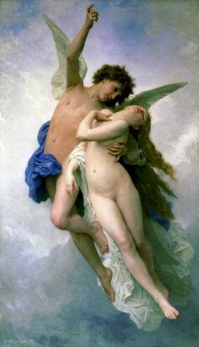 Psyche et LAmour, Translated title: Psyche and Cupid. 1889