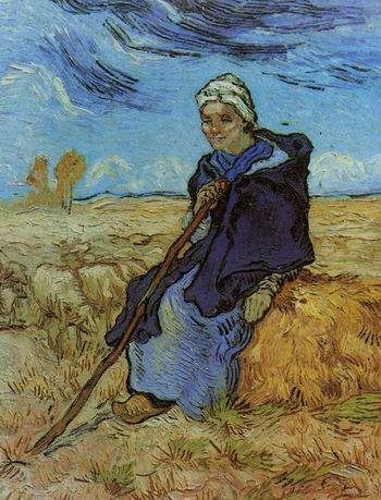Shepherdess, The (after Millet)Saint R