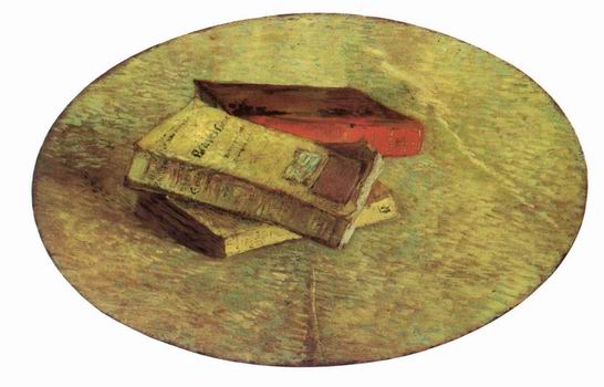 Still Life with Three Books,Paris: March April, 1887