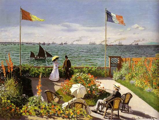 Terrace at Saint Adresse. 1867