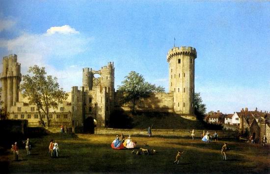 The Eastern Facade Of Warwick Castle