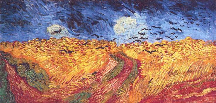 Wheat Field with Crows,Auvers sur Oise: July, 1890