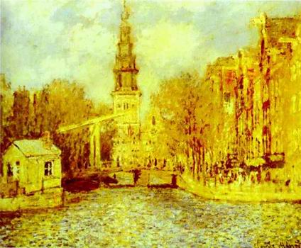 Zuiderkerk in Amsterdam. c.1874