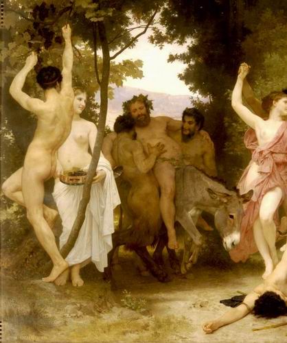 La jeunesse de Bacchus (The Youth of Bacchus) left, 1884