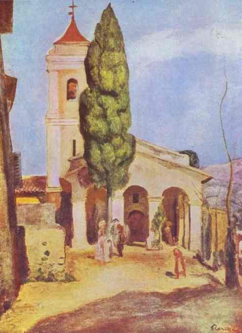 A Church at Cagnes. 1905.