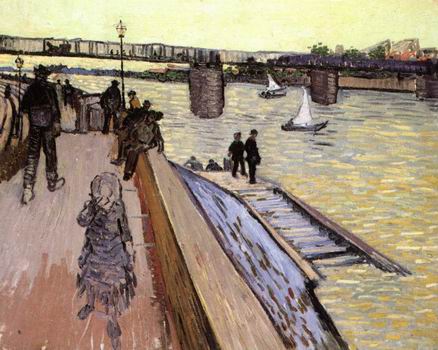 Bridge at Trinquetaille, The,Arles: June, 1888