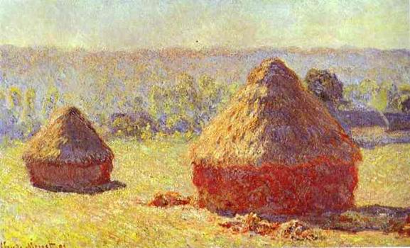 Haystack. End of the Summer. Morning. 1891