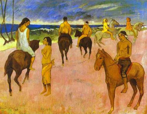 Horsemen on the Beach. 1902