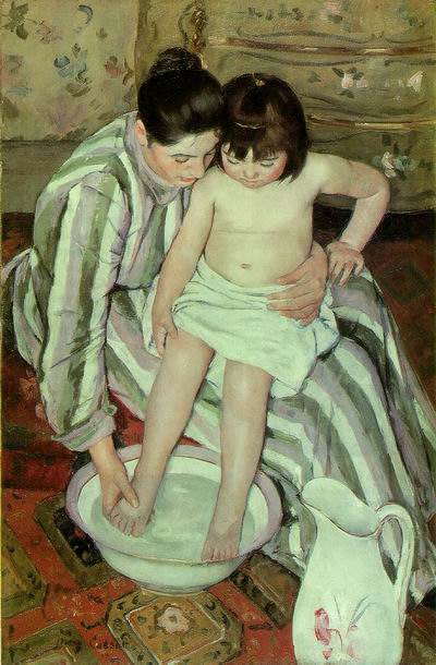 La Toilette ( The Bath) c. 1893