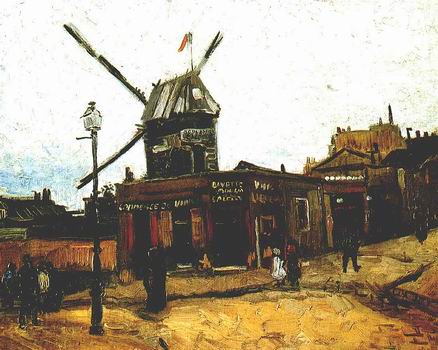 Le Moulin de la Galette,Paris: Autumn, 1886