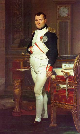 Napoleon in His Study. 1812