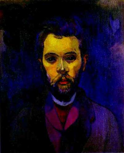 Portrait of William Molard. Reverse of Self Portrait. 1893 94.
