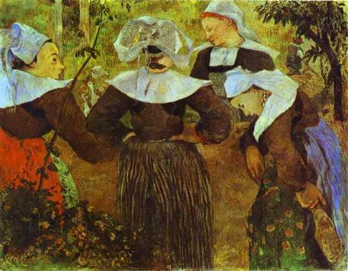 The Four Breton Girls. c.1886.