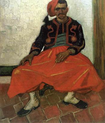 The Seated Zouave, June, 1888