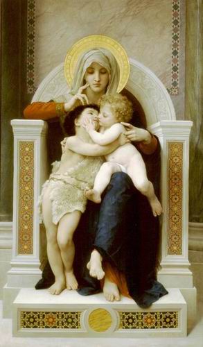 Translated title: The Virgin, the Baby Jesus and Saint John the Baptist. 1875