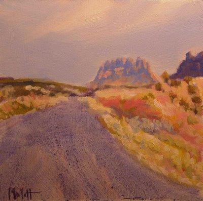 Desert Southwest Landscape Arizona daily painting