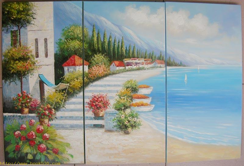 Mediterranean Sea Decoration painting