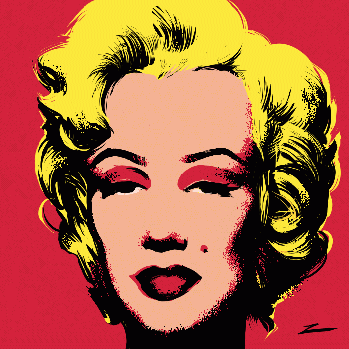pop art Monroe