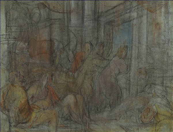 Christ Driving the Money Changers from the Temple