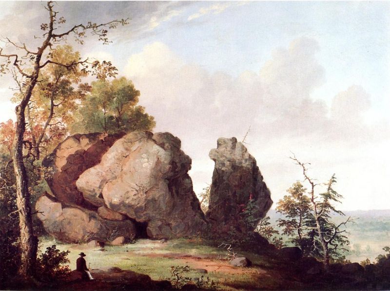 Judges Cave, West Rock, New Haven