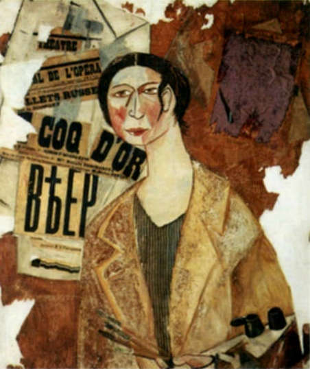 Portrait of the Artist Natalia Goncharova