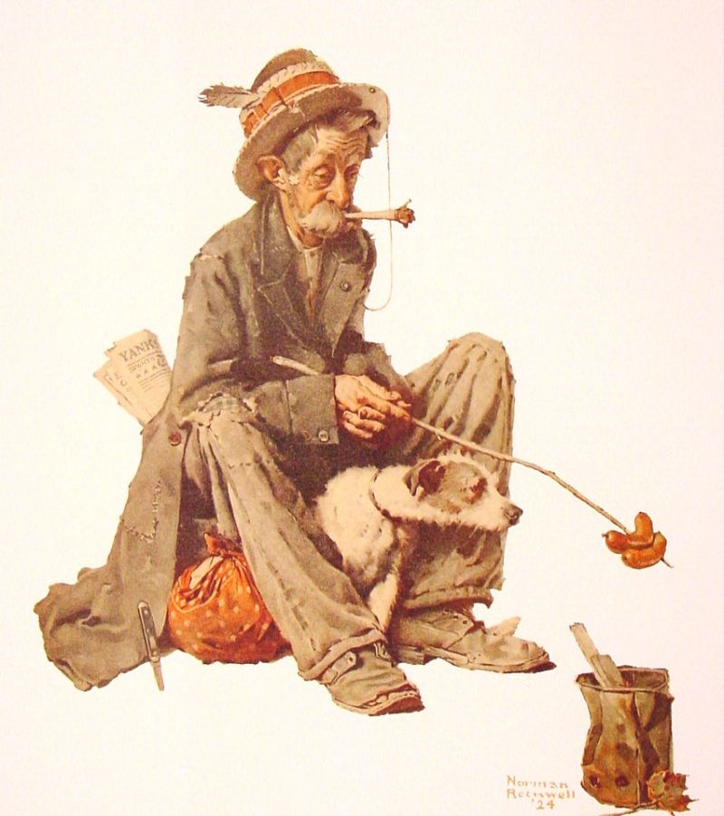 Hobo and Dog