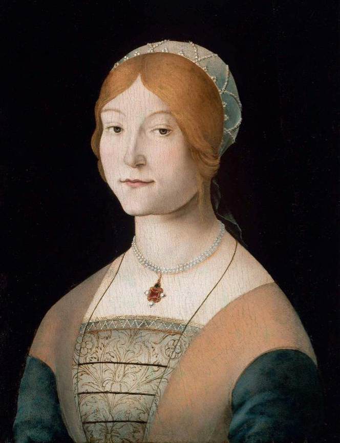 Portrait of a Woman with a Pearl Necklace