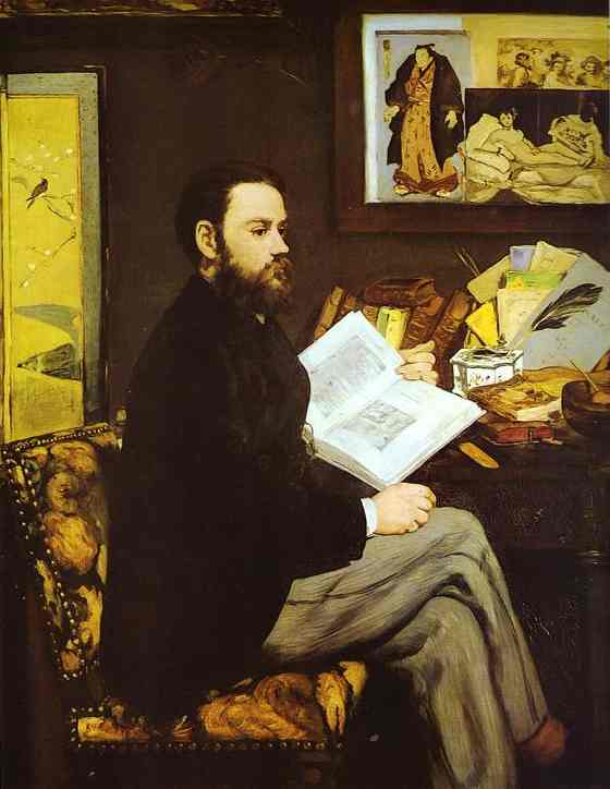 Portrait of Emile Zola