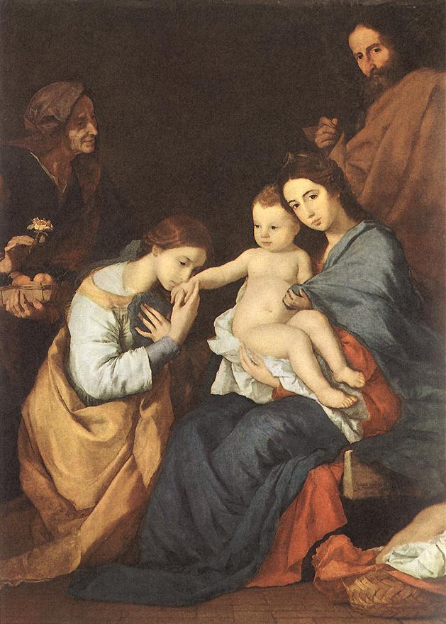 The Holy Family with Saint Catherine