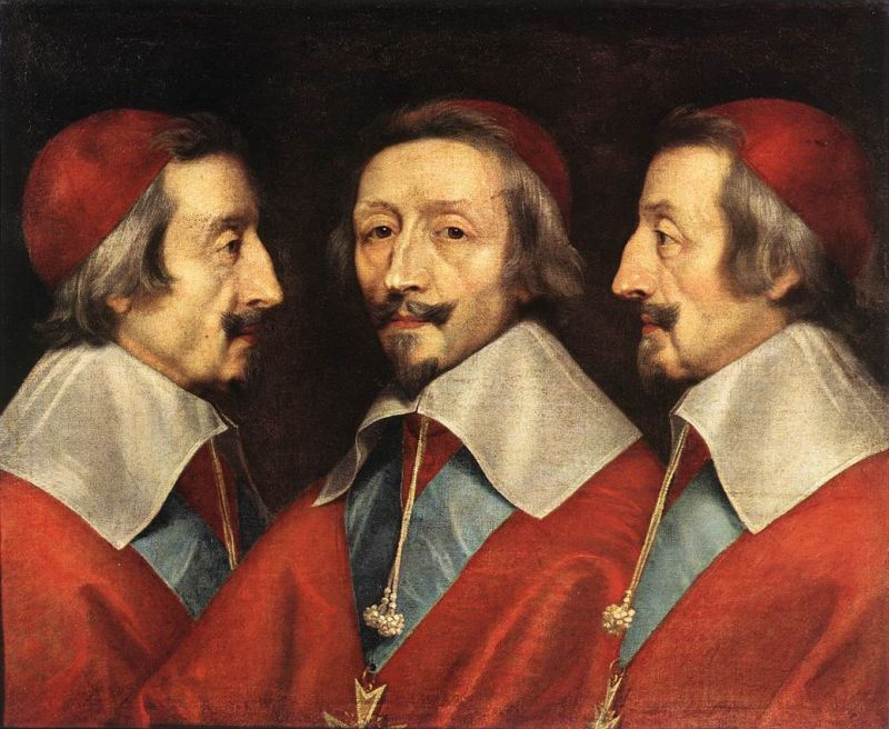 Triple Portrait of Richelieu